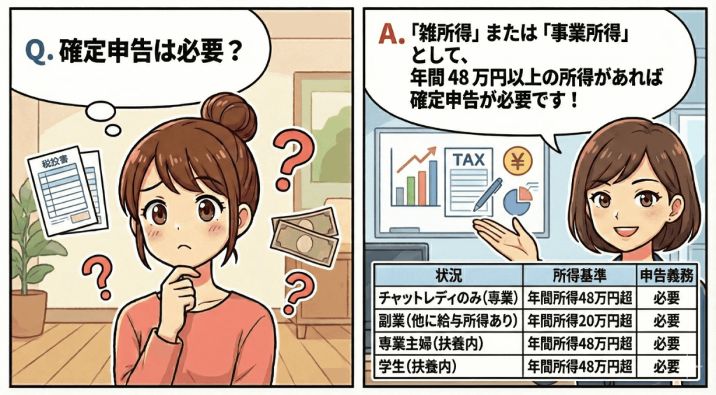 確定申告は必要？
